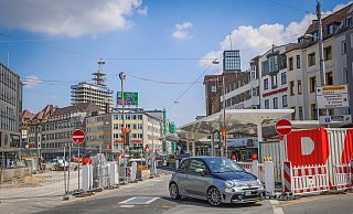 Die Dauerbaustelle am Jahnplatz. - Sarah Jonek Fotografie Die Dauerbaustelle am Jahnplatz. - Sarah Jonek Fotografie