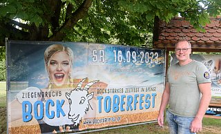 Volker Ziegenbruch lädt im September zum "Bocktoberfest" ein. - Mareike Patock Volker Ziegenbruch lädt im September zum "Bocktoberfest" ein. - Mareike Patock