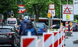 Zwei neue Großbaustellen sind in der Bielefelder Innenstadt eingerichtet worden. - Sarah Jonek (Archiv) Zwei neue Großbaustellen sind in der Bielefelder Innenstadt eingerichtet worden. - Sarah Jonek (Archiv)