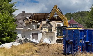 Die Baustelle an der Cansteinstraße im Bielefelder Süden. - Andreas Zobe Die Baustelle an der Cansteinstraße im Bielefelder Süden. - Andreas Zobe