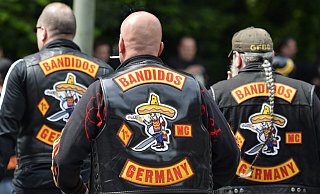 Die Bandidos stehen im Fokus der Sicherheitsbehörden. - picture alliance / dpa Die Bandidos stehen im Fokus der Sicherheitsbehörden. - picture alliance / dpa