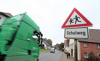 Die WGB sieht vor allem Gefahren durch den Schwerlastverkehr. - David Schellenberg Die WGB sieht vor allem Gefahren durch den Schwerlastverkehr. - David Schellenberg