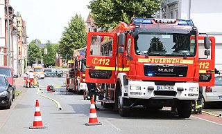 Die Teutoburger Straße ist inzwischen wieder für den Verkehr freigegeben. - Charlotte Mahncke Die Teutoburger Straße ist inzwischen wieder für den Verkehr freigegeben. - Charlotte Mahncke