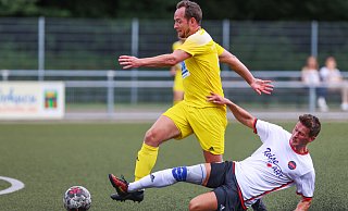 Ausgleich erzielt: SCBs Ivan Allert traf zum 1:1. - Sarah Jonek Ausgleich erzielt: SCBs Ivan Allert traf zum 1:1. - Sarah Jonek