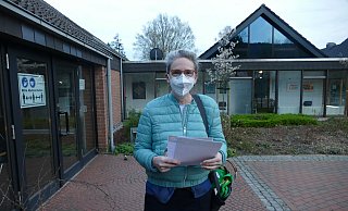 Verließ den Saal ohne ein Wort: Die Grüne Andrea Haack pochte zuvor auf die Maskenpflicht. - Thorsten Mailänder Verließ den Saal ohne ein Wort: Die Grüne Andrea Haack pochte zuvor auf die Maskenpflicht. - Thorsten Mailänder