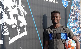 Im Sommer 2019 schloss sich Conteh dem 1. FC Magdeburg an, nun wechselt er nach Paderborn. - SC Paderborn Im Sommer 2019 schloss sich Conteh dem 1. FC Magdeburg an, nun wechselt er nach Paderborn. - SC Paderborn