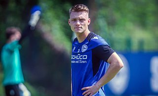 Leon Schneider soll bei Arminia Bielefeld eine zuverlässige Alternative in der Defensive sein. - Sarah Jonek Leon Schneider soll bei Arminia Bielefeld eine zuverlässige Alternative in der Defensive sein. - Sarah Jonek