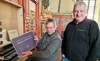 Dick Koomans (r.) und Jan Spijker haben ein Video auf dem Facebook- und Instagram-Kanal des Welterbes gepostet. - Gemeinde Dick Koomans (r.) und Jan Spijker haben ein Video auf dem Facebook- und Instagram-Kanal des Welterbes gepostet. - Gemeinde