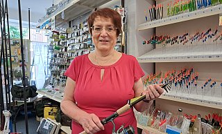 Carola Bork schließt ihr Angelgeschäft in Rheda-Wiedenbrück. - Marion Pokorra Carola Bork schließt ihr Angelgeschäft in Rheda-Wiedenbrück. - Marion Pokorra