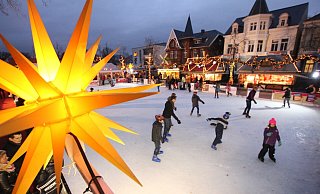 Das zweite Jahr in Folge fällt die Idee, auf dem Rathausplatz eine Eisbahn aufzustellen, aus. - Johannes Wöpkemeier Das zweite Jahr in Folge fällt die Idee, auf dem Rathausplatz eine Eisbahn aufzustellen, aus. - Johannes Wöpkemeier