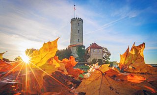 Sparrenburg: Bielefelds Wahrzeichen im Herbst. - Sarah Jonek Sparrenburg: Bielefelds Wahrzeichen im Herbst. - Sarah Jonek
