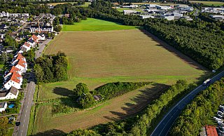 Das Neubaugebiet Amerkamp in Oldentrup aus der Luft aufgenommen. Rechts ist der Ostring zu sehen. - Mike-Dennis Müller / www.mdm.photo Das Neubaugebiet Amerkamp in Oldentrup aus der Luft aufgenommen. Rechts ist der Ostring zu sehen. - Mike-Dennis Müller / www.mdm.photo