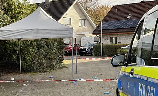 Der mutmaßliche Fundort der Schwerverletzten in Senne. - NW Der mutmaßliche Fundort der Schwerverletzten in Senne. - NW
