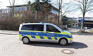 Im Bereich der Europaschule hat die Polizei Verkehrskontrollen durchgeführt. - Jörg Stuke Im Bereich der Europaschule hat die Polizei Verkehrskontrollen durchgeführt. - Jörg Stuke