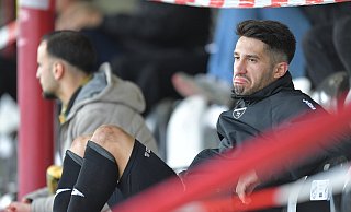 Wegen einem Knochenbruch im Sprunggelenk muss Aygün Yildirim in den restlichen Saisonspielen des SC Verl zuschauen. - Jens Dünhölter Wegen einem Knochenbruch im Sprunggelenk muss Aygün Yildirim in den restlichen Saisonspielen des SC Verl zuschauen. - Jens Dünhölter