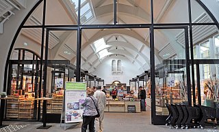 Die Herforder Markthalle punktet mit historischem Charme. - Frank-Michael Kiel-Steinkamp Die Herforder Markthalle punktet mit historischem Charme. - Frank-Michael Kiel-Steinkamp