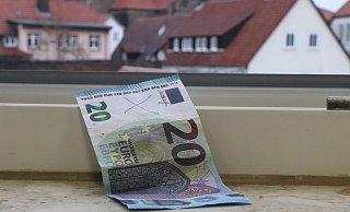 In Minden waren falsche 20-Euro-Schein im Umlauf. - Jan Henning Rogge In Minden waren falsche 20-Euro-Schein im Umlauf. - Jan Henning Rogge