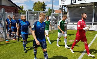 Zur Saisoneröffnung traf der SC Wiedenbrück im heimischen Jahnstadion auf den FC Gütersloh. - Gregor Winkler Zur Saisoneröffnung traf der SC Wiedenbrück im heimischen Jahnstadion auf den FC Gütersloh. - Gregor Winkler