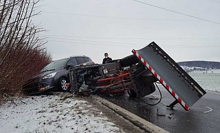 Beide Fahrzeuge wurden bei dem Unfall zerstört. - David Schellenberg Beide Fahrzeuge wurden bei dem Unfall zerstört. - David Schellenberg