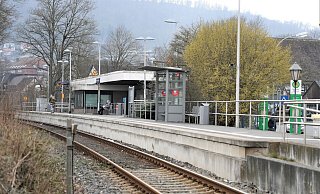 Der Abriss des Bahnhofsgebäudes soll bereits in der kommenden Woche starten. - Simone Flörke Der Abriss des Bahnhofsgebäudes soll bereits in der kommenden Woche starten. - Simone Flörke