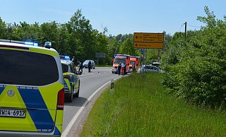 Auf Höhe der Abfahrt Wehrden hat sich der Unfall am Mittwochvormittag ereignet. - Nicole Fischer Auf Höhe der Abfahrt Wehrden hat sich der Unfall am Mittwochvormittag ereignet. - Nicole Fischer