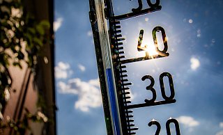 Der Deutsche Wetterdienst misst für Januar bis Oktober 2022 Rekordtemperaturen. Symbolfoto. - Frank Rumpenhorst/dpa Der Deutsche Wetterdienst misst für Januar bis Oktober 2022 Rekordtemperaturen. Symbolfoto. - Frank Rumpenhorst/dpa
