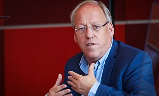 Der Bielefelder Oberbürgermeister Pit Clausen (SPD) ist an der Spitze des Städtetags. - Sarah Jonek Der Bielefelder Oberbürgermeister Pit Clausen (SPD) ist an der Spitze des Städtetags. - Sarah Jonek