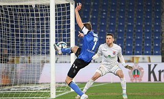 Arminia Bielefeld unterliegt der SpVgg Unterhaching 1:2. - Oliver Krato Arminia Bielefeld unterliegt der SpVgg Unterhaching 1:2. - Oliver Krato