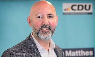Henning Matthes tritt für die Gütersloher CDU als Bürgermeister-Kandidat an. - Andreas Frücht Henning Matthes tritt für die Gütersloher CDU als Bürgermeister-Kandidat an. - Andreas Frücht