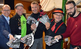 Stefan Wiedemeier (v. l.), Karsten Husemann, Christian Pott, Udo Klare und Marc Schriegel. - STKG Stefan Wiedemeier (v. l.), Karsten Husemann, Christian Pott, Udo Klare und Marc Schriegel. - STKG