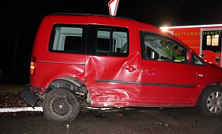 Der Unfall ereignete sich, laut Angaben der Polizei, während des Abbiegens. - Polizei Der Unfall ereignete sich, laut Angaben der Polizei, während des Abbiegens. - Polizei