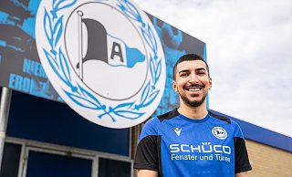 Neu bei Arminia Bielefeld: Nassim Boujellab. - Arminia Bielefeld Neu bei Arminia Bielefeld: Nassim Boujellab. - Arminia Bielefeld