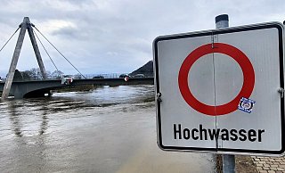 In Höxter muss erneut mit einem höheren Pegel der Weser gerechnet werden. - David Schellenberg In Höxter muss erneut mit einem höheren Pegel der Weser gerechnet werden. - David Schellenberg