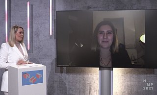 Marie Sofie Horstmann wurde zur Verleihung des niedersächsischen Medienpreises dazugeschaltet. Foto: Marie Sofie Horstmann - Marie Sofie Horstmann Marie Sofie Horstmann wurde zur Verleihung des niedersächsischen Medienpreises dazugeschaltet. Foto: Marie Sofie Horstmann - Marie Sofie Horstmann