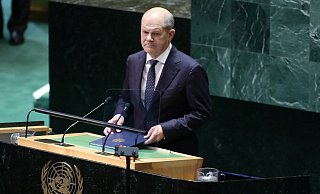 Der Bundeskanzler ist zu Gast bei den Vereinten Nationen in New York. - AFP or licensors Der Bundeskanzler ist zu Gast bei den Vereinten Nationen in New York. - AFP or licensors