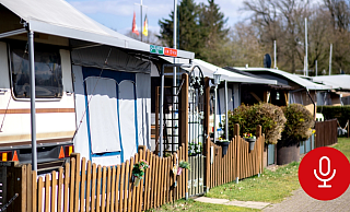 Ein Campingplatz an einer Talsperre im Kreis Cloppenburg: Viele der in den 90er Jahren parzellierten Campingplätze existieren noch heute, einige machen einen guten Eindruck. - picture alliance/dpa Ein Campingplatz an einer Talsperre im Kreis Cloppenburg: Viele der in den 90er Jahren parzellierten Campingplätze existieren noch heute, einige machen einen guten Eindruck. - picture alliance/dpa