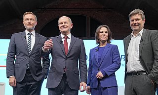 Die Ampel-Koalition hatte sich nach monatelangem Ringen auf eine Nationale Sicherheitsstrategie geeinigt. - Kay Nietfeld/dpa (Archivfoto) Die Ampel-Koalition hatte sich nach monatelangem Ringen auf eine Nationale Sicherheitsstrategie geeinigt. - Kay Nietfeld/dpa (Archivfoto)