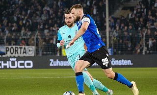 Arminia Bielefeld schlägt 1860 München 2:0. - Andreas Zobe Arminia Bielefeld schlägt 1860 München 2:0. - Andreas Zobe