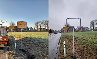 Nachdem das Ortsschild mehrfach gestohlen worden ist, hat der Kreis Gütersloh nun Anzeige erstattet. - Kreis Gütersloh Nachdem das Ortsschild mehrfach gestohlen worden ist, hat der Kreis Gütersloh nun Anzeige erstattet. - Kreis Gütersloh
