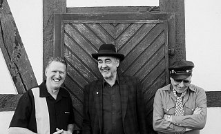 Von links: Roger C. Wade, Christian Rannenberg und Franck L. Goldwasser. Foto: Nico Dreier - booking@nicodreier.de Von links: Roger C. Wade, Christian Rannenberg und Franck L. Goldwasser. Foto: Nico Dreier - booking@nicodreier.de