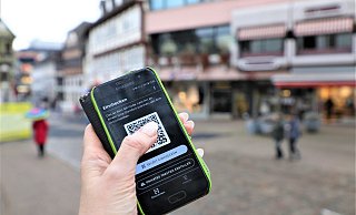 Das Einkaufen ist nur noch nach vorheriger Terminabsprache möglich. Hilfreich bei der Kontaktverfolgung ist dabei die Luca-App. - Simone Flörke Das Einkaufen ist nur noch nach vorheriger Terminabsprache möglich. Hilfreich bei der Kontaktverfolgung ist dabei die Luca-App. - Simone Flörke