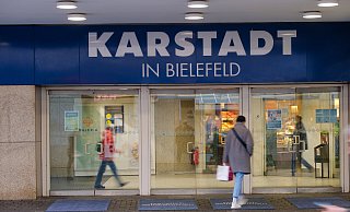 Der Immobilieneigentümer hat die Miete für Karstadt in Bielefeld deutlich gesenkt. - Andreas Zobe Der Immobilieneigentümer hat die Miete für Karstadt in Bielefeld deutlich gesenkt. - Andreas Zobe