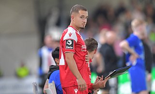 Vladislav Cherny stand für Arminia Bielefeld lediglich im Westfalenpokal auf dem Platz. - Jens Dünhölter Vladislav Cherny stand für Arminia Bielefeld lediglich im Westfalenpokal auf dem Platz. - Jens Dünhölter
