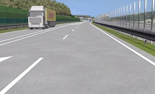 In einer Simulation können Interessierte den B 64-Neubau bei Godelheim schon einmal am Computer befahren. - Wiederer Ingenieurbüro In einer Simulation können Interessierte den B 64-Neubau bei Godelheim schon einmal am Computer befahren. - Wiederer Ingenieurbüro