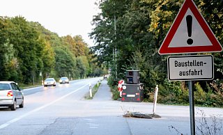 Blitzer Bernhard an der Osnabrücker Straße. - Jens Reichenbach Blitzer Bernhard an der Osnabrücker Straße. - Jens Reichenbach