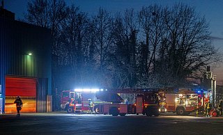 Brand bei Thyssen. - Christian Mathiesen Brand bei Thyssen. - Christian Mathiesen