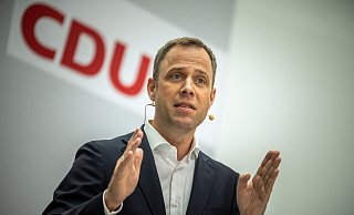 CDU-Generalsekretär Mario Czaja fordert in der Debatte um das Heizungsgesetz zu weniger Tempo auf. - Michael Kappeler/dpa CDU-Generalsekretär Mario Czaja fordert in der Debatte um das Heizungsgesetz zu weniger Tempo auf. - Michael Kappeler/dpa