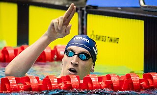 Als Olympiasieger und Weltrekordhalter zur WM: Lukas Märtens will wieder angreifen. - Christoph Soeder/dpa Als Olympiasieger und Weltrekordhalter zur WM: Lukas Märtens will wieder angreifen. - Christoph Soeder/dpa