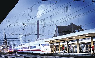 Das Bundesverkehrsministerium plant eine neue ICE-Trasse zwischen Bielefeld und Hannover. - Sarah Jonek Das Bundesverkehrsministerium plant eine neue ICE-Trasse zwischen Bielefeld und Hannover. - Sarah Jonek
