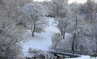 Im Bergland von NRW soll mit fünf bis zehn Zentimetern Schnee zu rechnen sein. - AFP (Symbolfoto) Im Bergland von NRW soll mit fünf bis zehn Zentimetern Schnee zu rechnen sein. - AFP (Symbolfoto)